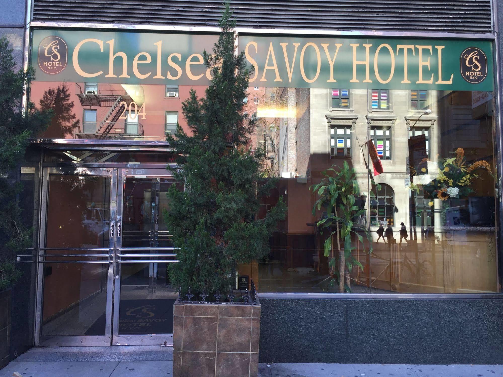 Chelsea Savoy Hotel New York Buitenkant foto